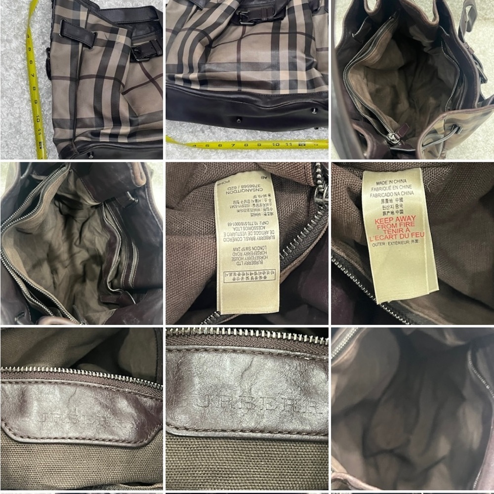 Burberry Walden Hobo Smoked Nova Check Bag - Picture 16 of 16